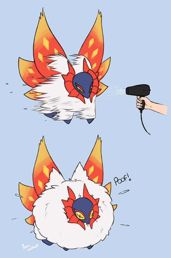 Puffing up the best bug.

