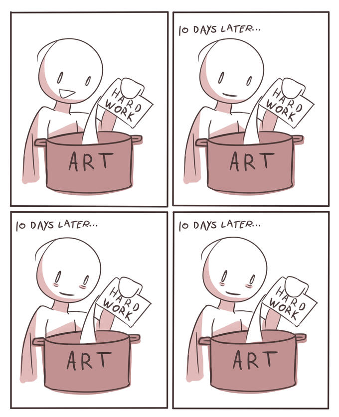 0 0 ART 10 DAYS LATER... HARD WORK HARD WORK ART 10 DAYS LATER... 0 0 HARD WORK ART 10 DAYS LATER... HARD WORK ART