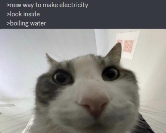 >new way to make electricity >look inside >boiling water