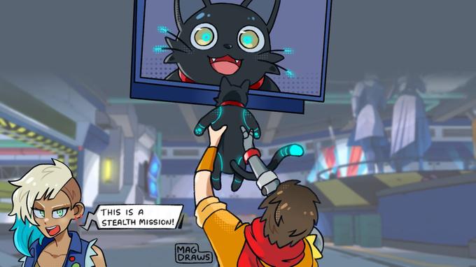THIS IS A STEALTH MISSION! MAG DRAWS
