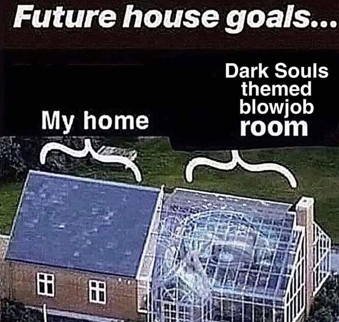 Future house goals... Dark Souls themed b------ room My home