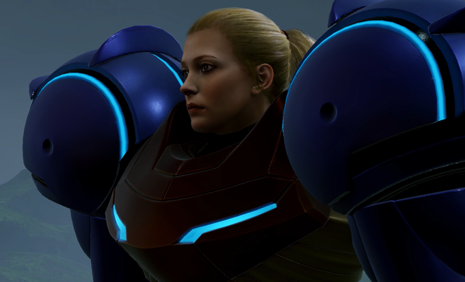 Samus' new face in the Metroid Prime remaster | Know Your Meme