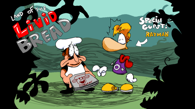 LAND OF THE Li BREAD GUSTWAVO'S Special Guest: RAYMAN