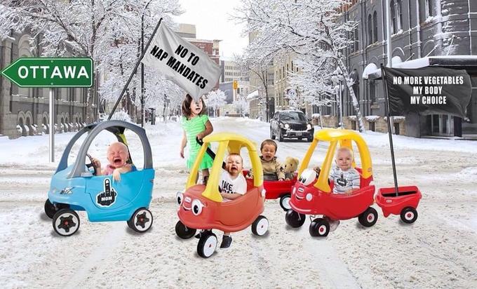 OTTAWA HID MOM NAP MANDATES NO TO JONERE IKE NO MORE VEGETABLES MY BODY MY CHOICE