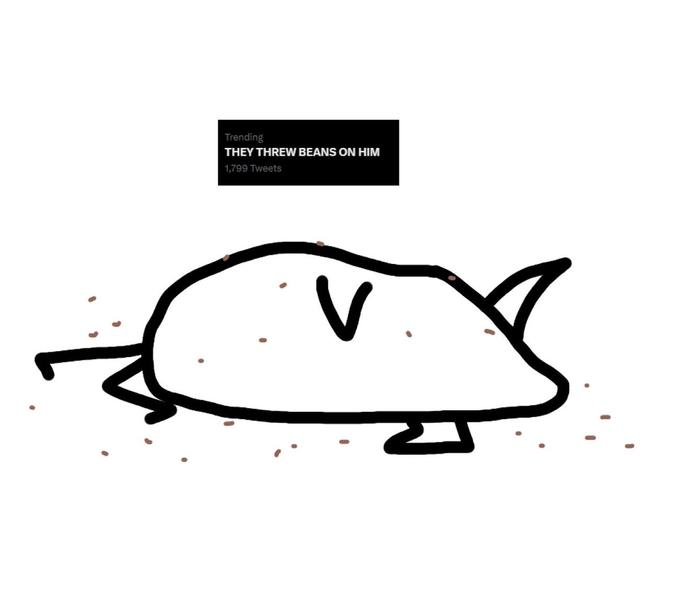 Trending THEY THREW BEANS ON HIM 1,799 Tweets V.