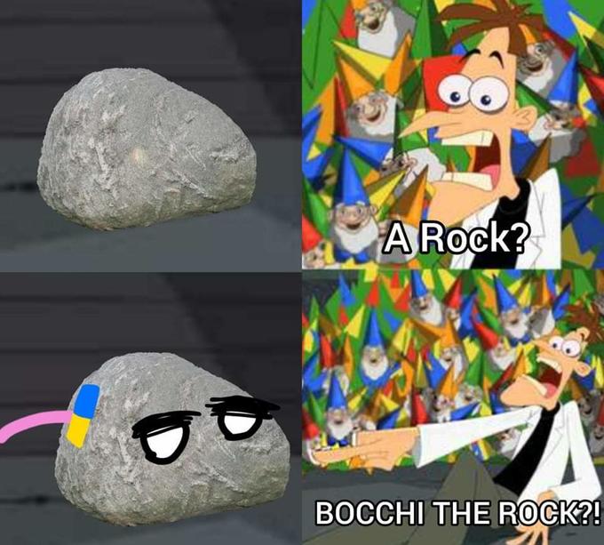 A Rock? BOCCHI THE ROCK?!