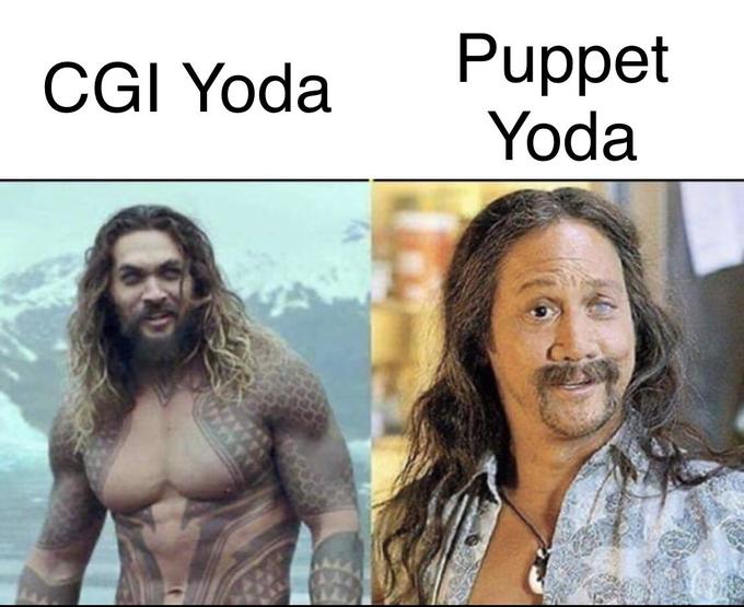 CGI Yoda Puppet Yoda