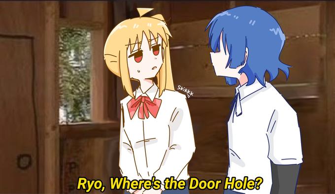 Skikkk Ryo, Where's the Door Hole?