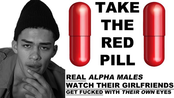 TAKE THE RED PILL REAL ALPHA MALES WATCH THEIR GIRLFRIENDS GET F----- WITH THEIR OWN EYES