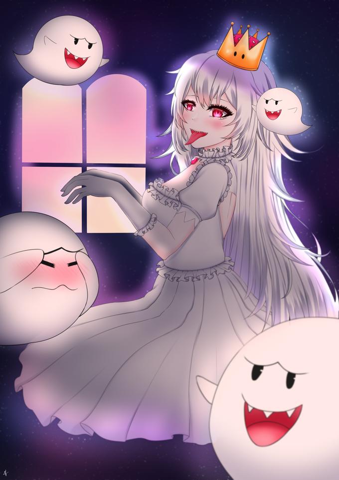 Boosette by @MongTimZ2 | Princess Boo | Know Your Meme