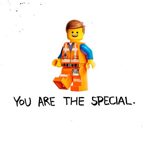 LIE :) YOU ARE THE SPECIAL.
