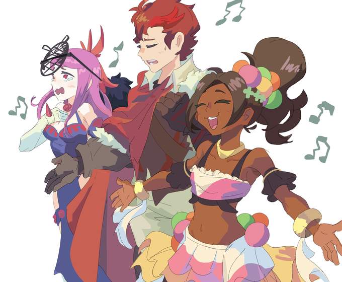 timerra, diamant & ivy singing (poorly) - by MangeDuGruau | Fire Emblem ...