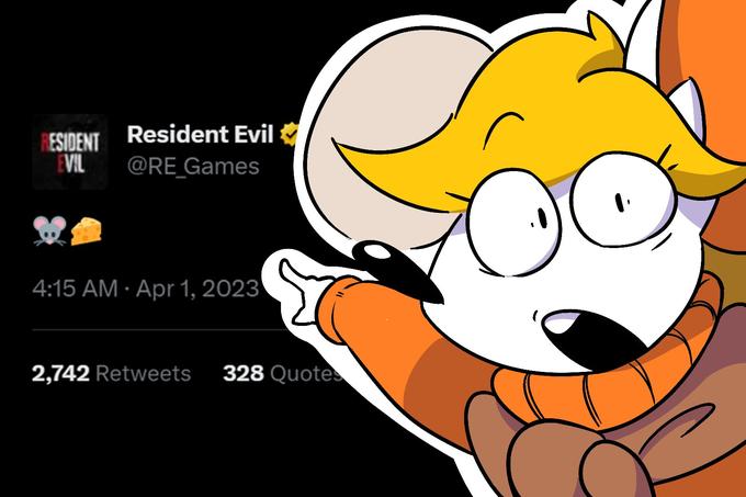 RESIDENT Resident Evil EVIL @RE_Games 4:15 AM · Apr 1, 2023 2,742 Retweets 328 Quotes