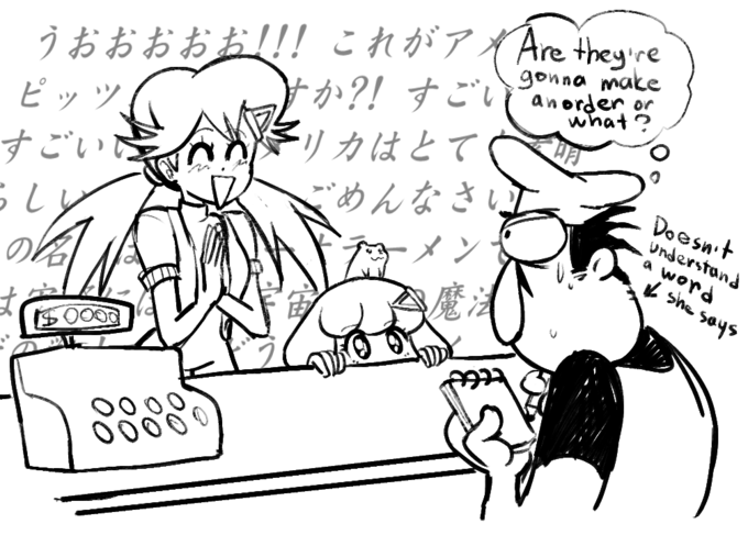 _"Also for anyone curious, Brick's counterpart name is Renga-kun(煉瓦くん)"_ ~KetArtDragon