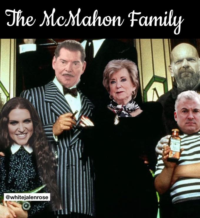The McMahon Family @whitejalenrose