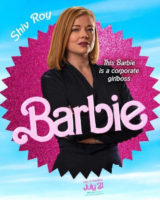 Roy Shiv This Barbie is a corporate girlboss Barbie Only In Theaters July 21 Dolby Cinema