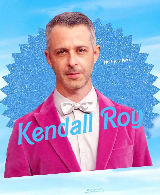 Kendall Roy as Ken Barbie Movie Poster Memes Know Your Meme