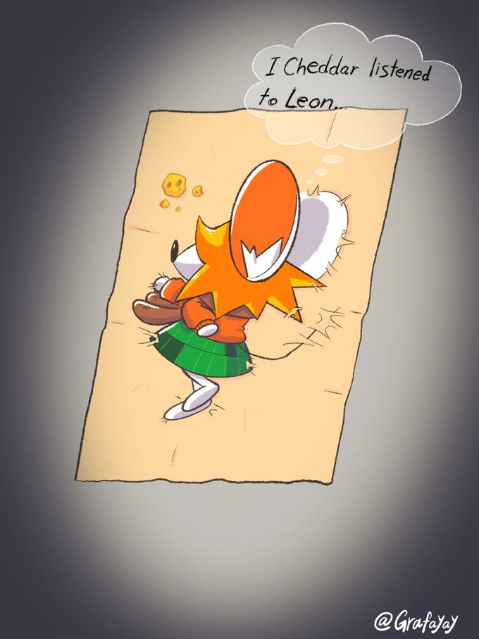 I Cheddar listened to Leon... @Grafayay