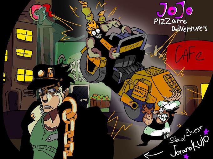 ▬▬ $ n Sha K AFTER oooo Jojo Pizzarre adventure's Late Special guest Jotaro kujo