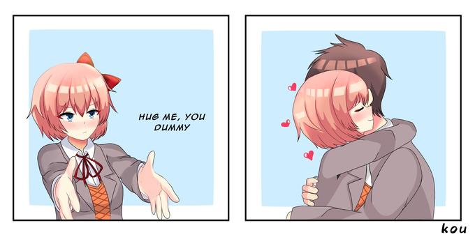 HUG ME, YOU DUMMY kou