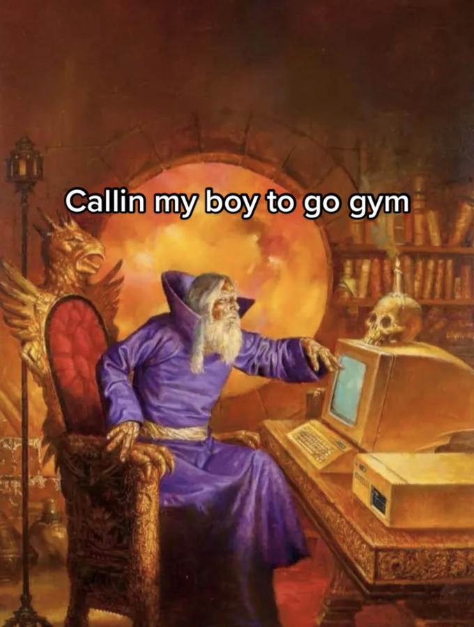 Callin my boy to go gym PRS MAWIL