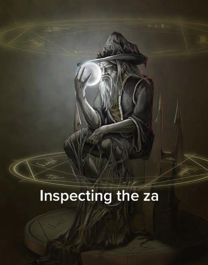 Inspecting the za