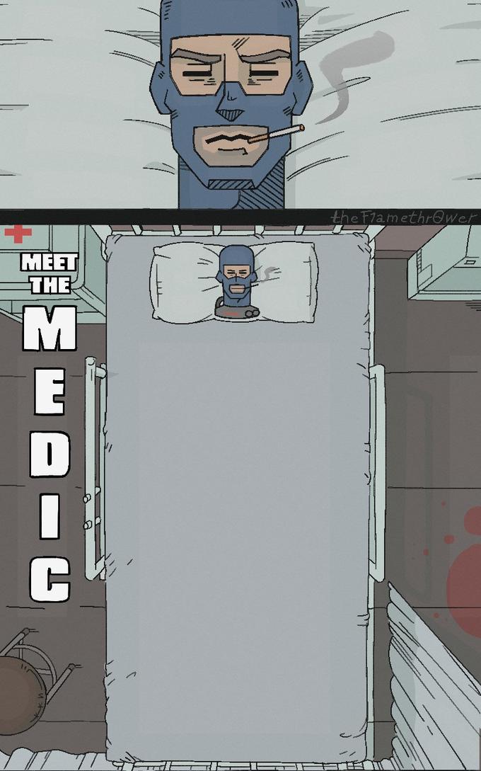 Meet the Medic Retsu Kaioh's Head Lying in a Hospital Bed Know Your