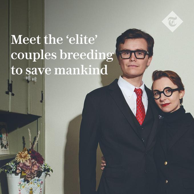 PETER A Meet the 'elite' couples breeding to save mankind