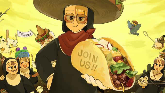 TACO TUESDAY JOIN US!! BURGER www X