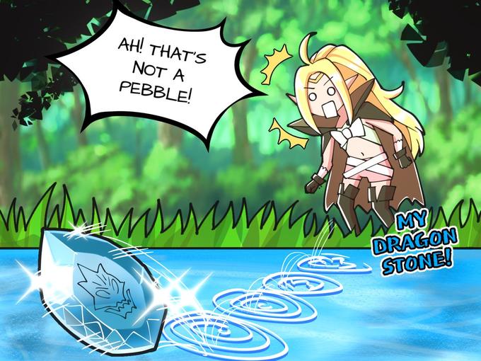 AH! THAT'S NOT A PEBBLE! www.man man MYMM DRAGON STONE!