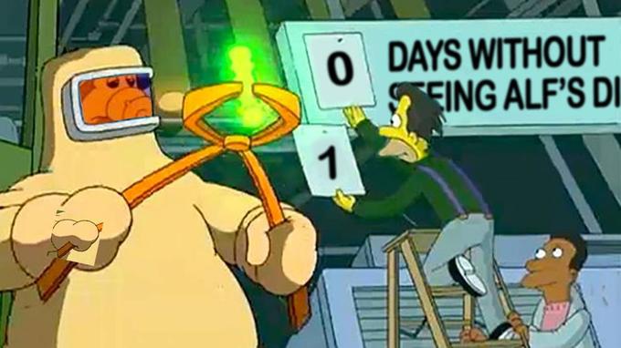 O DAYS WITHOUT SEING ALF'S DI