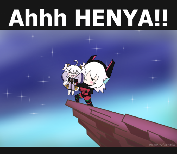 Ahhh HENYA!! twitch.tv/atticfox