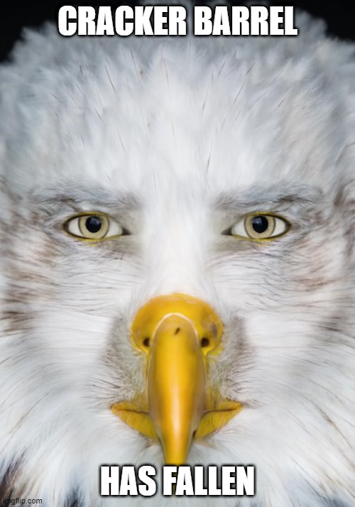 imgflip.com CRACKER BARREL HAS FALLEN