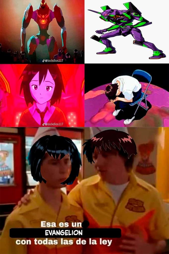J@lockdios117 J@lockdios117 Esa es un EVANGELION con todas las de la ley
