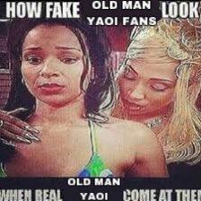 HOW FAKE OLD MAN LOOK YAOI FANS OLD MAN WHEN REAL YAOI COME AT THE
