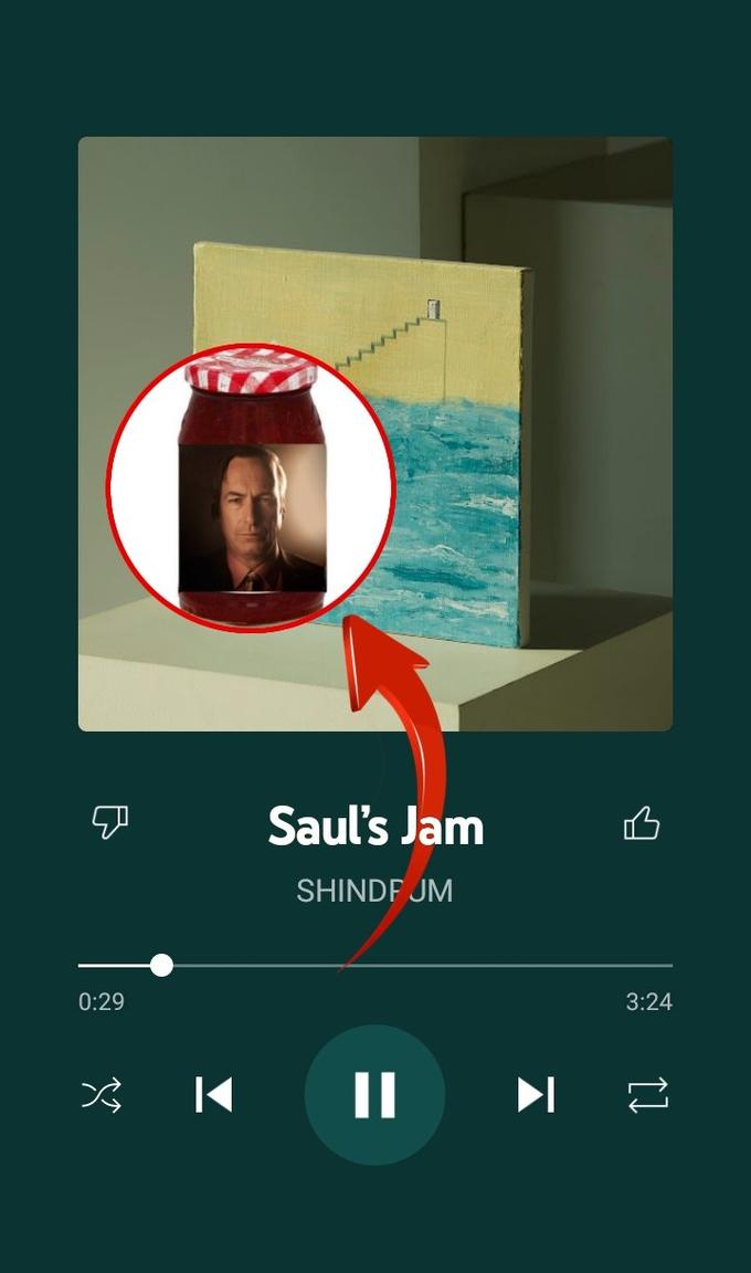 D 0:29 Saul's Jam SHINDF JM ▶ 3:24 []