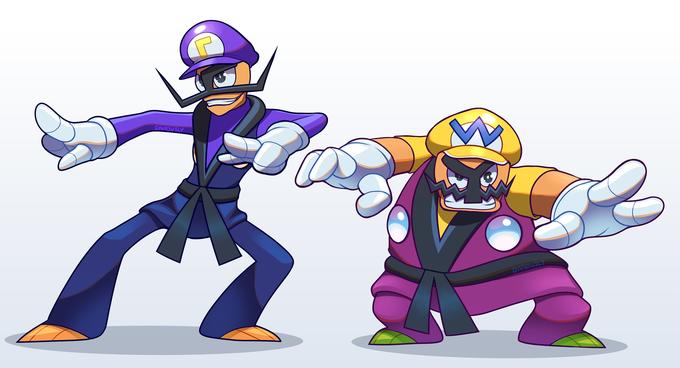 waluigi sawk & wario throh | Pokefication / Pokefied Characters | Know ...