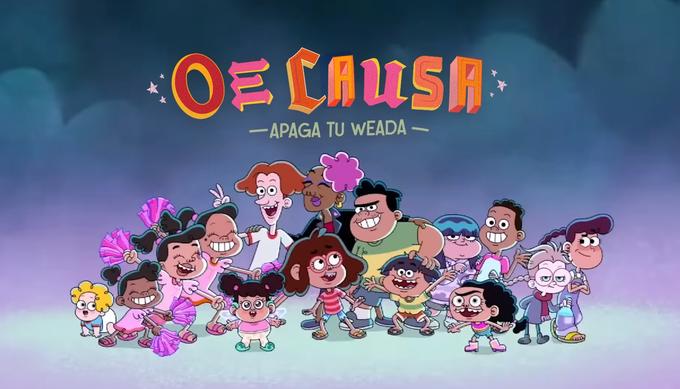 *[TRANSLATION]*
_Hey, <a href="https://en.wiktionary.org/wiki/causa#Etymology_2_5">Causa!</a>_ 
– _Shut your <a href="https://diccet.com/2021/03/15/weada/">weada</a>_  – (mispelling for <a href="https://en.wiktionary.org/wiki/huevada">huevada</a>)