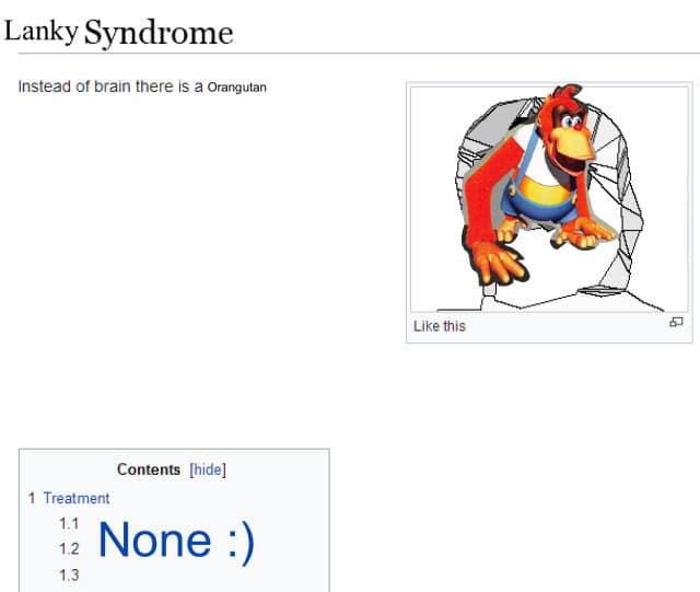 Lanky Syndrome Bad Syndrome / Instead of Brain There Is a Dark Orb