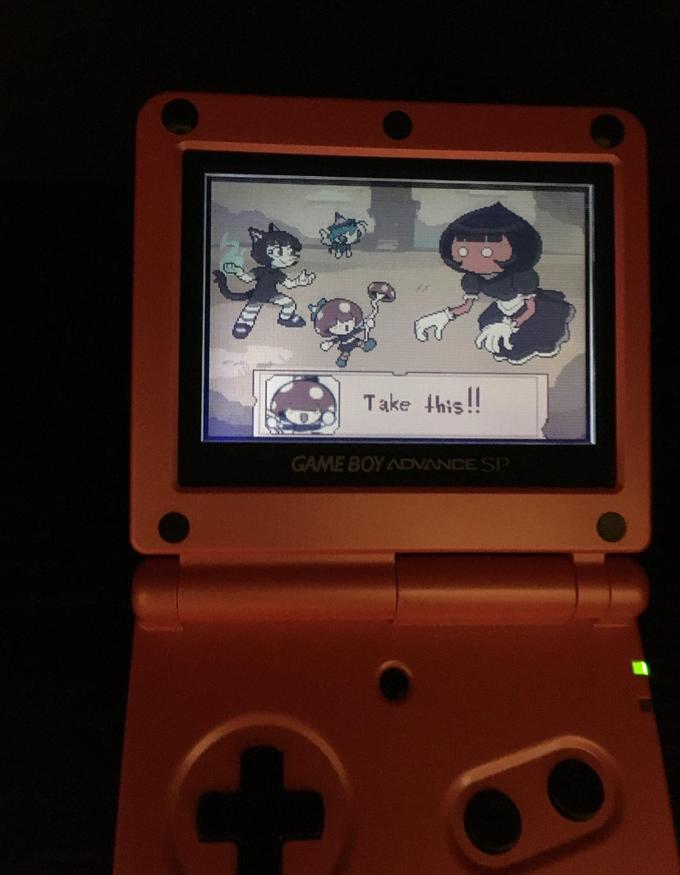 Take this!! GAME BOY ADVANCE SP + O