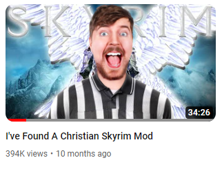 S-K I've Found A Christian Skyrim Mod 394K views • 10 months ago Ancagia 34:26