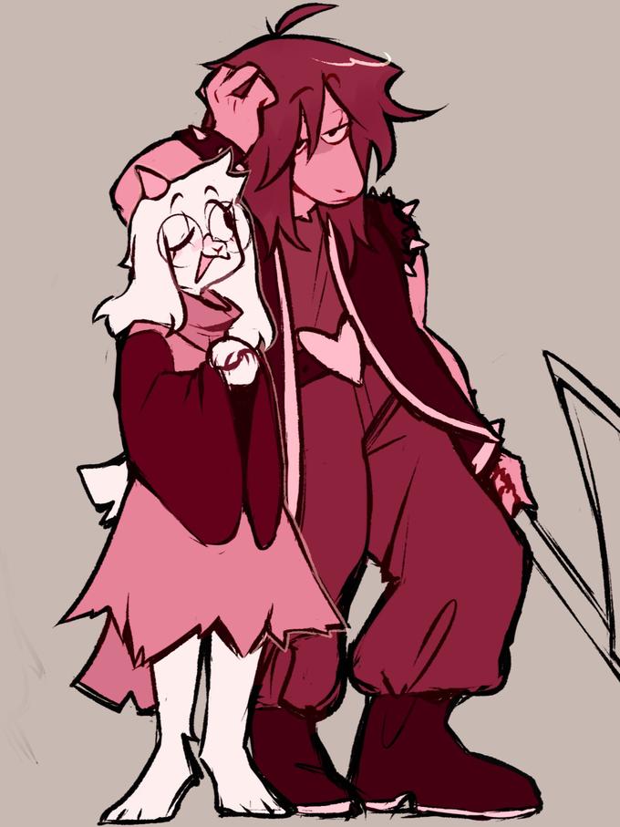 From the description:
"didnt want to finish this but i still think they look kindof cute"