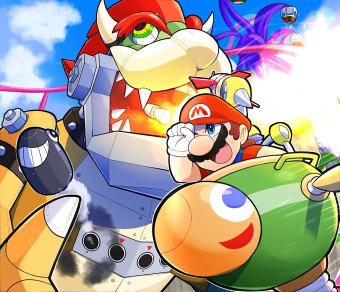 VSメカクッパ (VS Mecha-Bowser) | Super Mario | Know Your Meme