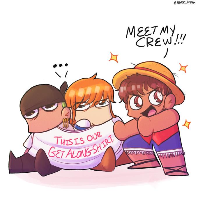 Ă A THIS IS OUR GET ALONG SHIRT ( ebeast trosn MEET MY CREW!!!!