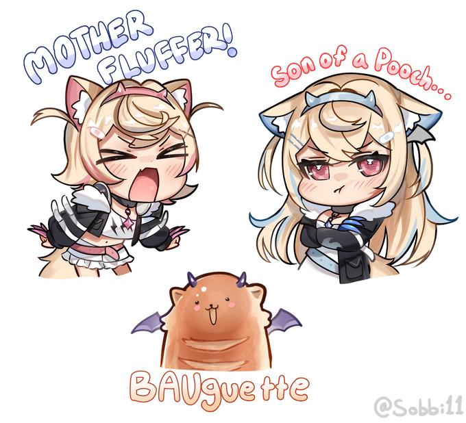 MOTHER FLUFFER! 1/1 Son of BAUgue the a Pooch... @Sobbi11