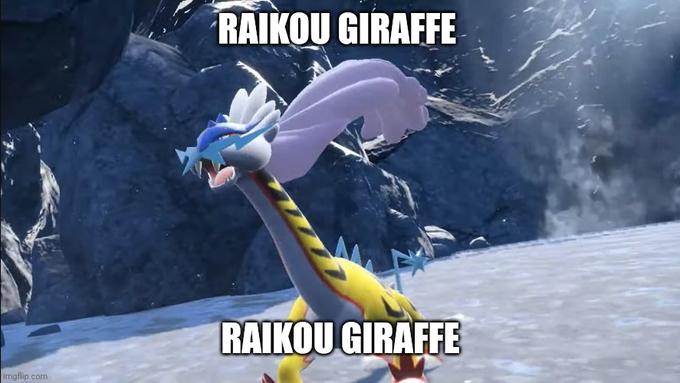 Thoughts on Paradox Raikou #raikou #Pokemon #pokemontiktok #memes #fyp, Pokémon