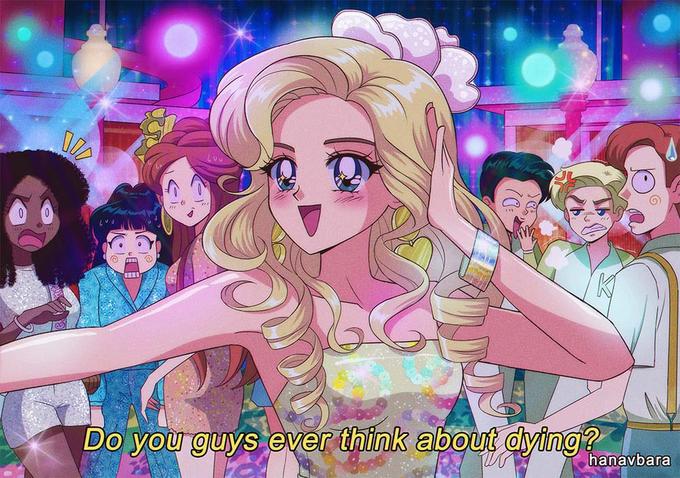 100 M TEL Do you guys ever think about dying? hanavbara