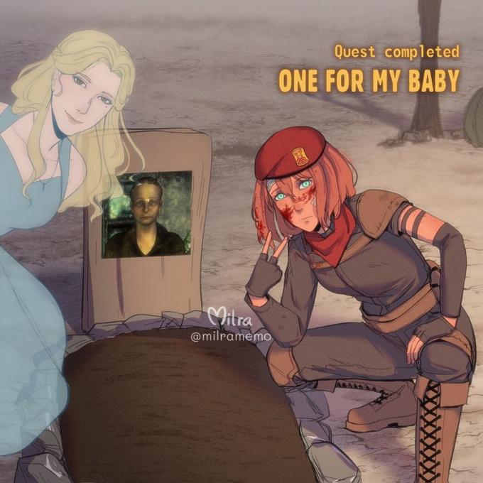 Milra @milramemo Quest completed ONE FOR MY BABY MAX