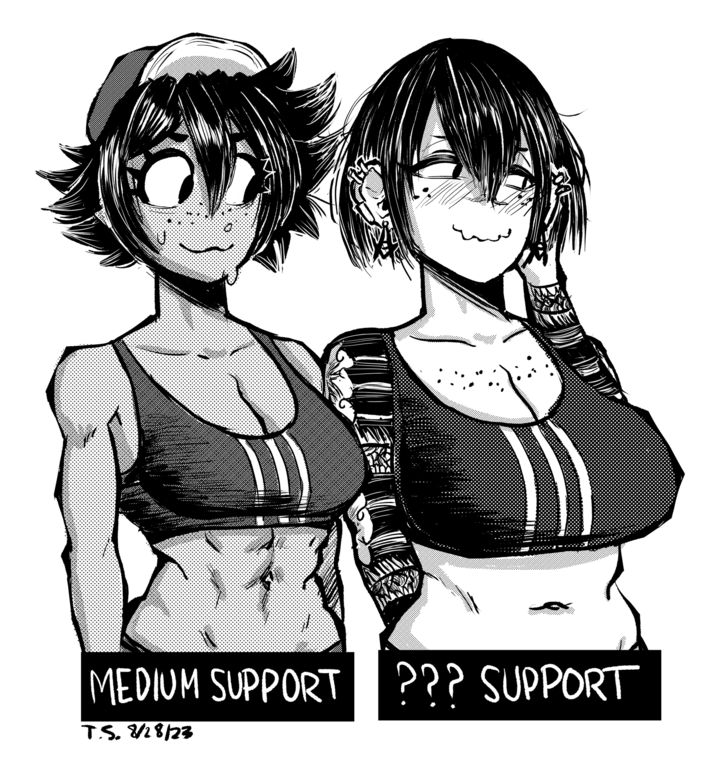 Sports Bra Meme by BlahDeeBlah1029 on Newgrounds