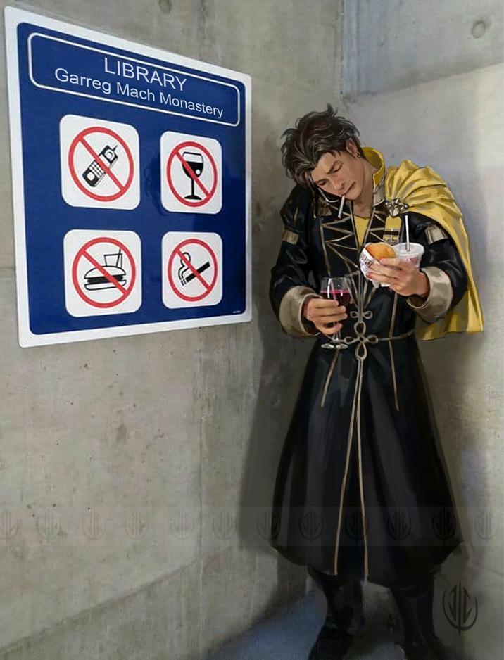 LIBRARY Garreg Mach Monastery CE FU